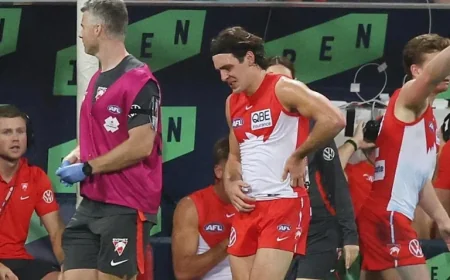 Errol Gulden Injury Update — Shoulder Surgery Sidelines Young Gun and Tests Swans’ Depth