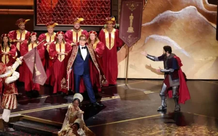 Josh Groban at the Oscars: A Coronation Sketch Signals a Cultural Moment as 2026 Unfolds