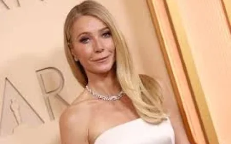 Gwyneth Paltrow’s Armani Privé Gown Split Down the Sides as Thigh‑High Slits Dominate the Oscars