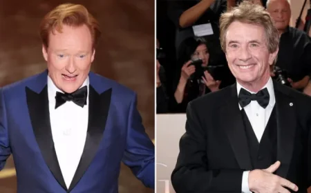 Conan O’Brien Honors Martin Short with Oscars Tribute