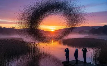 The Ultimate Guide to Lough Ennell: Witnessing Ireland’s Most Spectacular Starling Murmurations