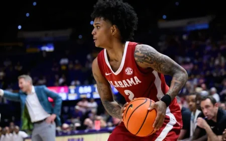 Alabama basketball star Aden Holloway arrested on drug charge and removed from campus days before NCAA Tournament