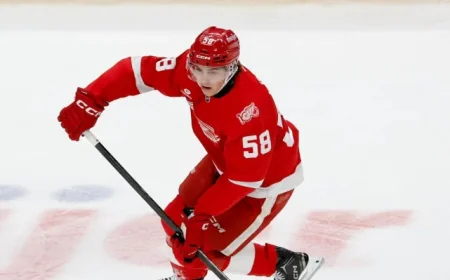 Emmitt Finnie: A Rookie’s Big Audition and the Red Wings’ Midseason Gamble