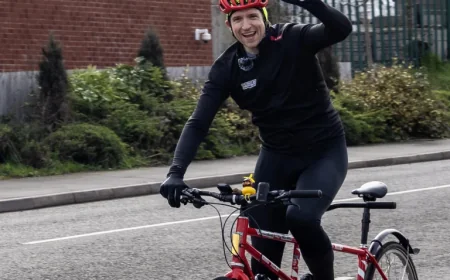 Greg James Dad: 6 Reveals from an Unlikely Tandem Red Nose Day Ride