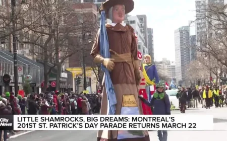 St Patrick 2026: Montreal’s 201st Parade Returns — Historic, Massive and Overlooked
