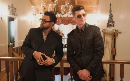 Robin Thicke joins Shaggy’s ‘Looking Lovely’ as ‘Lottery’ release nears May 15