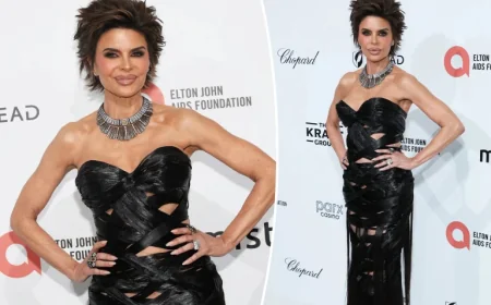 Lisa Rinna’s Hair Gown at Elton John’s 2026 Oscars Party: An Inflection Point for Fashion as 2026 Unfolds
