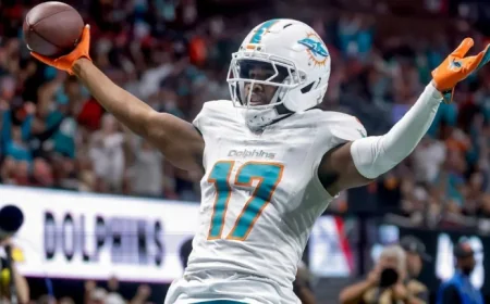 Broncos Acquire Jaylen Waddle from Dolphins in Draft Pick Trade