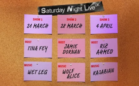 SNL UK Announces First Guests: Tina Fey and Wet Leg