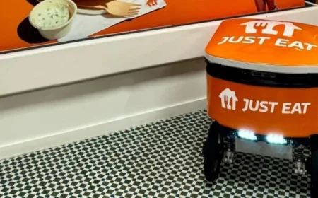 Just Eat Delivery Robots spark concern after councillor’s dog nearly hit