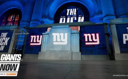 PFF’s Multi-Round Mock Draft: Giants’ Key Picks Revealed