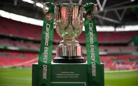 Carabao Cup final: EFL confirms referee and VAR team as Arsenal and Man City head to Wembley