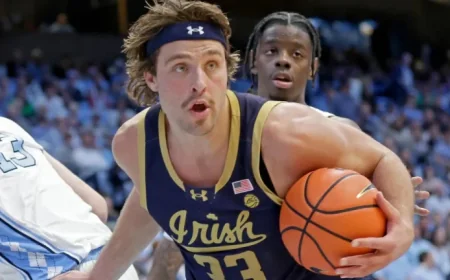 Meet Carson Towt: New Colts TE and Ex-Notre Dame CBB Star