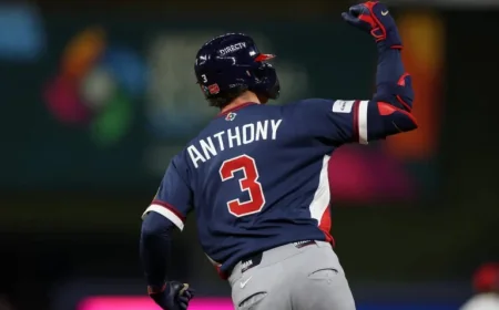 Roman Anthony Rejoins Team USA for WBC Final Showdown