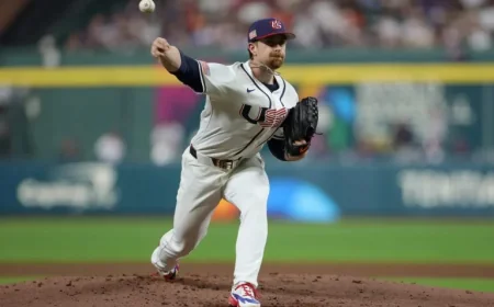 Rookie Pitcher Starts for Team USA in Crucial WBC Title Match