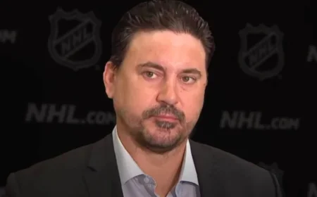 George Parros Addresses Player Safety Criticisms in Rare Press Conference