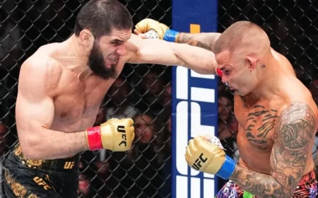 Dustin Poirier Accuses Islam Makhachev of Weight Disparity; Makhachev Replies