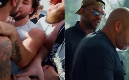 Jon Jones Disarms Knife-Wielding Fighter on Russian Reality Show