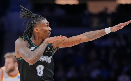 Bones Hyland adjustment now looms for Timberwolves as playoffs near