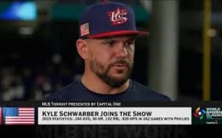 Kyle Schwarber as Team USA Heads into the WBC Final
