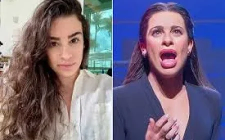 Lea Michele’s Wig Choice in ‘Chess’ Reveals a Two-Act Strategy for Hair Health and Character Shift