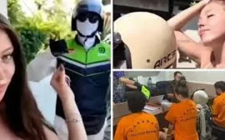 Melisa Mireille Jeanine Arrested in Bali After Alleged Fake Deliveryman Adult Film Video Goes Viral