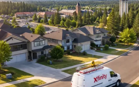 Comcast Xfinity Internet as Cheney’s Fiber Build-Out Accelerates Through 2026