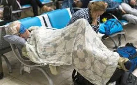 Jfk Airport, where canceled flights turn travelers into overnight survivors