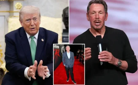 Larry Ellison and Trump’s Private Talks Exposed in Jeff Shell Lawsuit