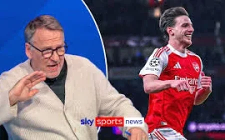 Declan Rice: How England midfielder epitomises relentless Arsenal