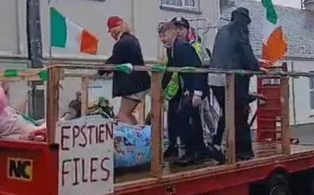 Ballinrobe Parade 2026: ‘Epstein Files’ Float Steals the Show and Sparks Complaints
