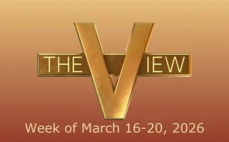 Sara Eisen: What The View’s Week of March 16 Reveals About Daytime Strategy