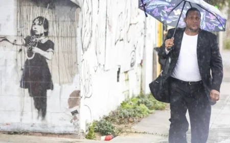 NOLA Displays Graffiti Masterpieces by Renowned Artist Banksy