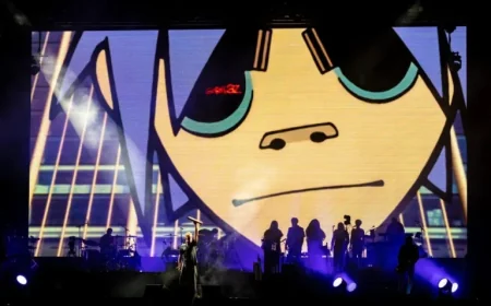 Gorillaz Score a Fourth No. 1 and a Tribute-Laden Turn on ‘The Mountain’