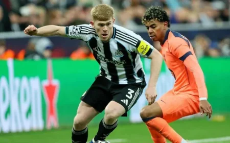Lewis Hall and the “anti-Lamine” label: Newcastle’s rising full-back faces football’s hardest test