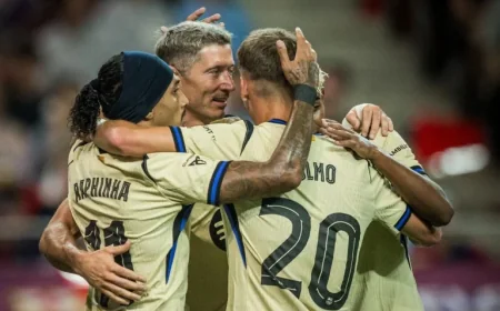 Lewandowski at an Inflection Point as Barcelona Hosts Newcastle in Champions League Second Leg