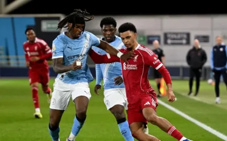 Liverpool Game: U21s Suffer First Defeat of 2026 in Hard-Fought City Loss