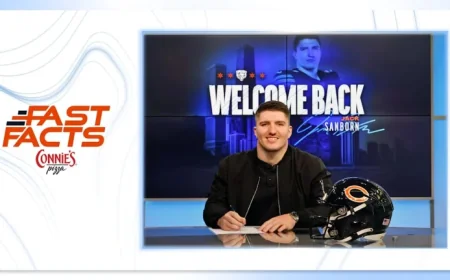 Jack Sanborn returns to Chicago, carrying a hometown story back to the Bears’ linebacker room