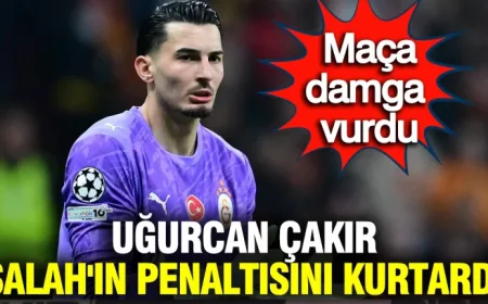 Uğurcan Çakır denies Salah penalty at Anfield — 6 first-half saves that shaped the tie