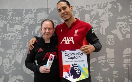 Lfc Surprise: Virgil van Dijk Honors Community Icon — A 27-Year Commitment Spotlighted