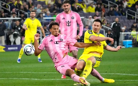 Messi Scores Goal No. 900 — Inter Miami vs Nashville SC Concacaf Champions Cup Second Leg Is Live Tonight