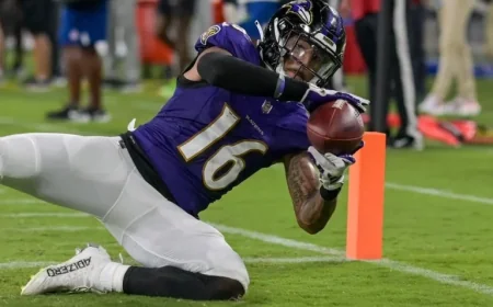 Tylan Wallace signs 1-year deal with Browns as Cleveland adds another ex-Ravens piece