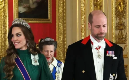 Kate Middleton Wears Iconic Lover’s Knot Tiara at Nigerian Banquet
