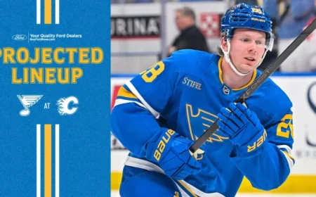 Projected Lineup: Calgary Hosts March 18 Matchup