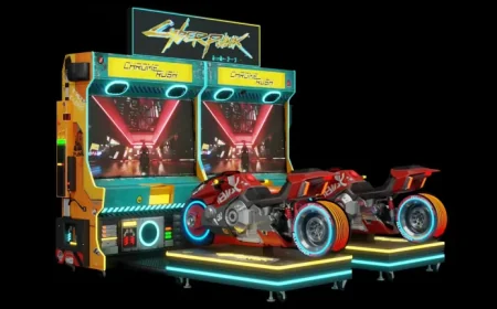 Cyberpunk 2077 gets an arcade twist: 7 characters, 8 bikes, and a new cabinet in Chrome Rush