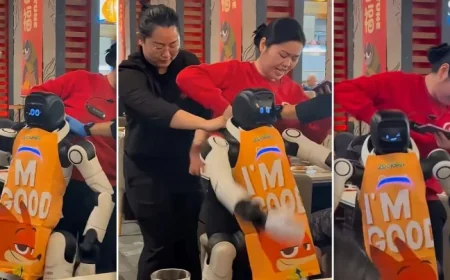 Robot incident in California hot pot restaurant marks a new inflection point for public-facing automation