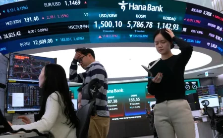 Asia Stocks Plunge Amid Qatar, Iran Energy Attacks in US-Israel Conflict
