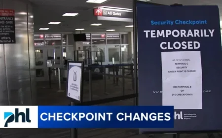 Phl Tsa Wait Times: 3 Checkpoints Left as PHL Closes More Lanes, Forcing Travelers to Rethink Arrival Plans