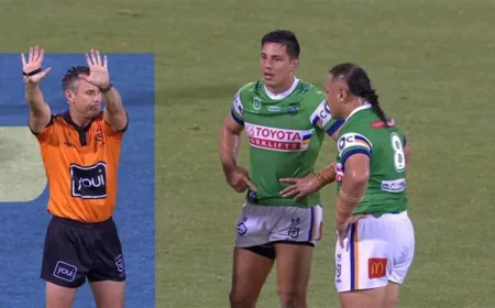 Hudson Young as Raiders star faces big ban ahead of wet and wild Bulldogs clash