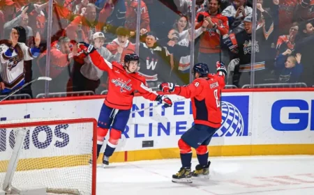 Cole Hutson Shines with First NHL Goal in Capitals Debut